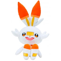 POKEMON SCORBUNNY 30CM PUPAZZO PELUCHE FIGURE JAZWARES