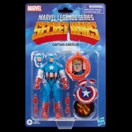 HASBRO MARVEL LEGENDS SECRET WARS SERIES CAPTAIN AMERICA ACTION FIGURE