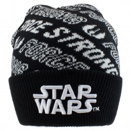 DISNEY BEANIE STAR WARS LOGO AND WRITINGS