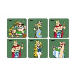 ASTERIX - LEGIONARY 6 COASTERS SET SOTTOBICCHIERI SD TOYS