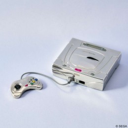 SEGA HARDWARE SERIES SATURN WHITE BRING ARTS GALLERY REPLICA SQUARE ENIX