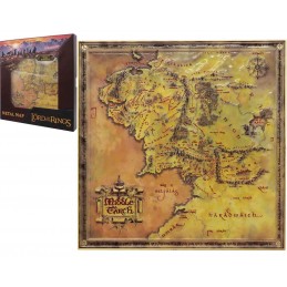 FANATTIK THE LORD OF THE RINGS METAL MAP REPLICA