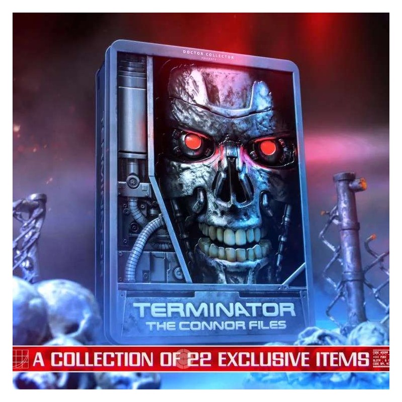 TERMINATOR THE CONNOR FILES KIT GIFT BOX DOCTOR COLLECTOR