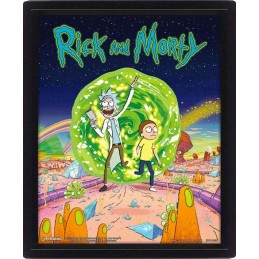 PYRAMID INTERNATIONAL RICK AND MORTY PORTAL LENTICULAR 3D POSTER 25X20CM