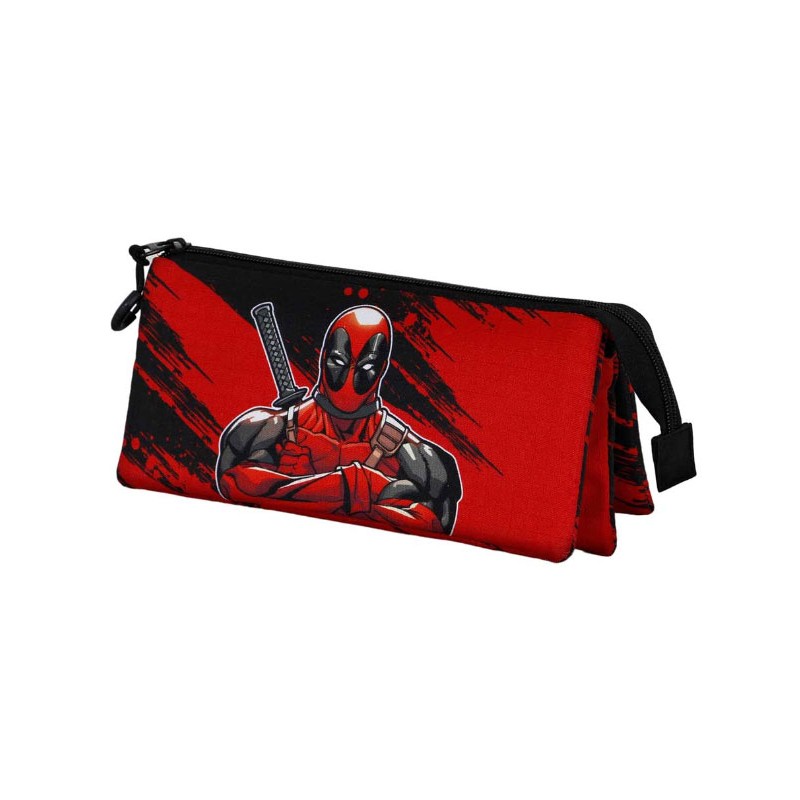 KARACTERMANIA MARVEL DEADPOOL TRIPLE PENCIL CASE