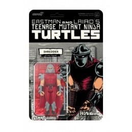 SUPER7 TEENAGE MUTANT NINJA TURTLES SHREDDER COMICS VER. REACTION ACTION FIGURE