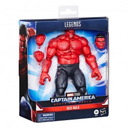 HASBRO CAPTAIN AMERICA BRAVE NEW WORLD MARVEL LEGENDS RED HULK ACTION FIGURE