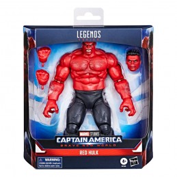 HASBRO CAPTAIN AMERICA BRAVE NEW WORLD MARVEL LEGENDS RED HULK ACTION FIGURE