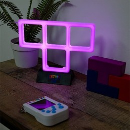 FIZZ CREATIONS TETRIS T-TETRIMINO NEON LIGHT