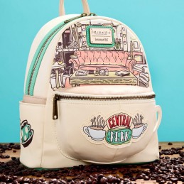 LOUNGEFLY FRIENDS CENTRAL PERK DOMED COFFEE MUG SCENTED LOUNGEFLY MINI BACKPACK