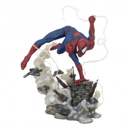 MARVEL MILESTONES 90'S SPIDER-MAN STATUA IN RESINA 30CM FIGURE DIAMOND SELECT