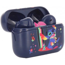 DISNEY STITCH MIDNIGHT EAR BUDS CUFFIETTE WIRELESS EXQUISITE GAMING