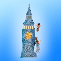 DISNEY TRADITIONS PETER PAN BIG BEN OROLOGIO STATUA RESIN FIGURE ENESCO