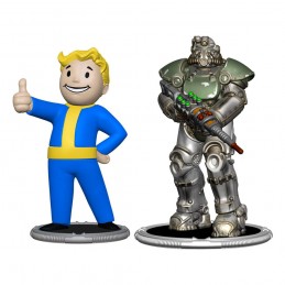 FALLOUT T-51 POWER ARMOR E VAULT BOY COLLECTIBLE FIGURE SET F SYNDICATE COLLECTIBLES