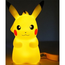 POKEMON GRUMPY PIKACHU LIGHT UP FIGURE LAMPADA PORTABILE TEKNOFUN