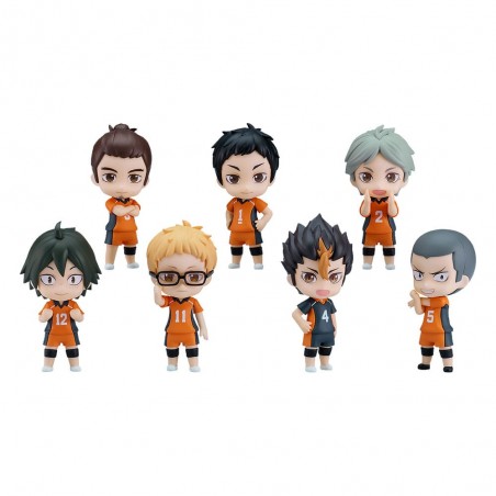 HAIKYU!! KARASUNO EDITION SURPRISE VER. NENDOROID SET 7X ACTION FIGURES