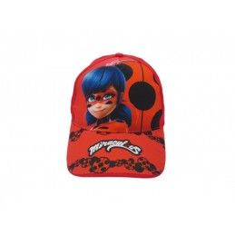 CAPPELLO BASEBALL CAP MIRACULOUS LADYBUG ROSSO