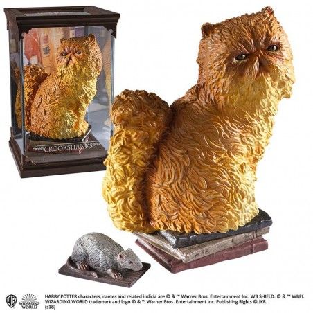 HARRY POTTER MAGICAL CREATURES - CROOKSHANKS STATUA FIGURE