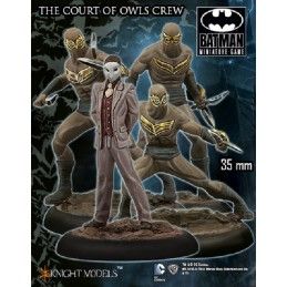 BATMAN MINIATURE GAME - THE COURT OF OWLS CREW MINI RESIN STATUE FIGURE KNIGHT MODELS