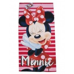 DISNEY MINNIE FIGURA BEACH BATH TOWEL TELO DA MARE 140X70CM