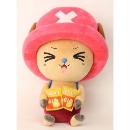 PUPAZZO PELUCHE ONE PIECE NEW WORLD - TONY CHOPPER POTACHI 45CM PLUSH SAKAMI MERCHANDISE