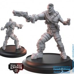 WARCRADLE STUDIOS WILD WEST EXODUS FATHER OF THE ENLIGHTENED STARTER SET RESIN MINIATURES