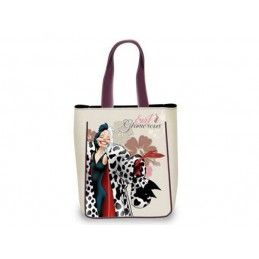 DISNEY CRUDELIA DEMON LARGE SHOPPING BAG BORSA GRANDE