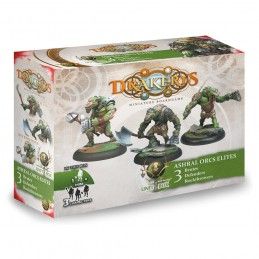 DRAKERYS MINIATURE BOARDGAME - ASHRAL ORCS ELITES BRUTES / DEFENDERS / ROCKTHROWERS FIGURE SET DO NOT PANIC GAMES