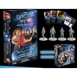 DOCTOR WHO TIME OF THE DALEKS FRIENDS EXPANSION - GIOCO DA TAVOLO GALE FORCE NINE