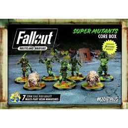 FALLOUT WASTELAND WARFARE - SUPER MUTANTS CORE BOX MINIATURES SET MODIPHIUS ENTERTAINMENT