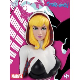 SEMIC SPIDER-GWEN DELUXE BUST BANK FIGURE