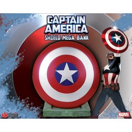 CAPTAIN AMERICA SHIELD MEGA BANK FIGURE SALVADANAIO SEMIC