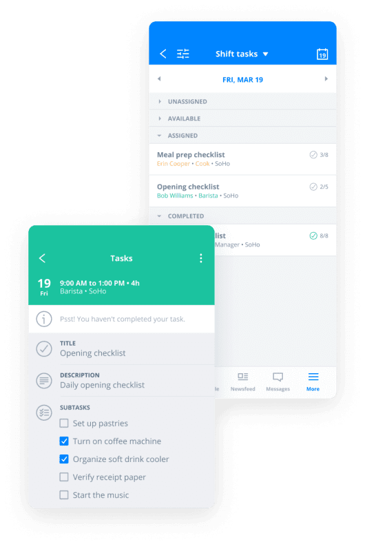 Sling task management app