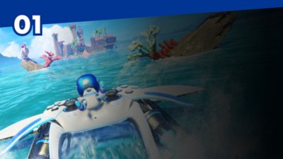 Fondo temático de Astro Bot