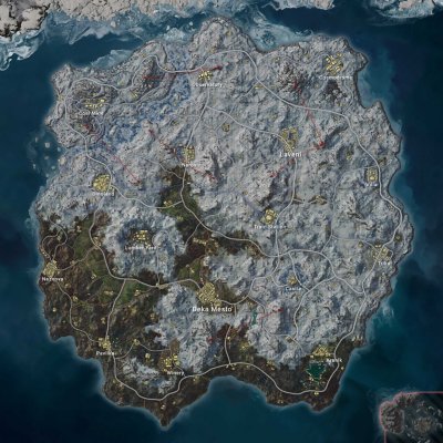 PUBG: Battlegrounds-Karte – Vikendi