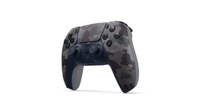 Gray Camo DualSense controller side view