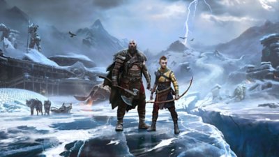 estandarte de héroe de god of war ragnarok