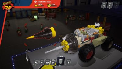 Lego 2K Drive – snimak odeljka Garage 5