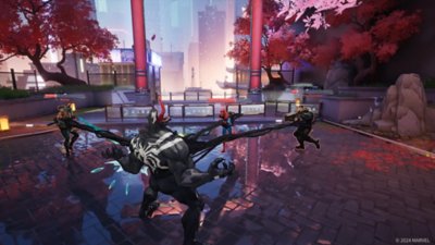 Marvel Rivals screenshot showing Venom gameplay