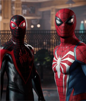 Marvel's Spider-Man 2 – les deux Spider-Man