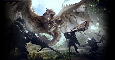 Arte promocional de Monster Hunter: World