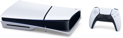 PlayStation 5-konsol och DualSense-handkontroll