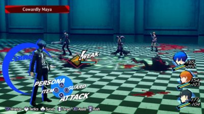 Persona 3 Reload – posnetek zaslona