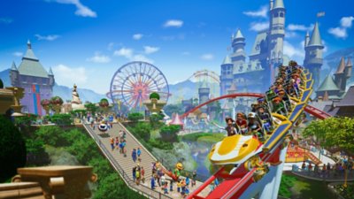 صورة فنية أساسية من لعبة Planet Coaster: Console Edition