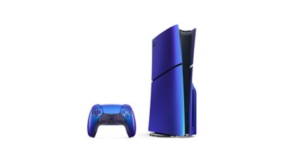 Chroma Indigo PS5 console cover