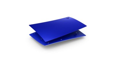 Cobalt Blue PS5 digital edition pokrov za konzolo – stranski pogled