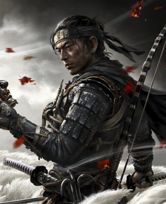 Ghost of Tsushima key artwork