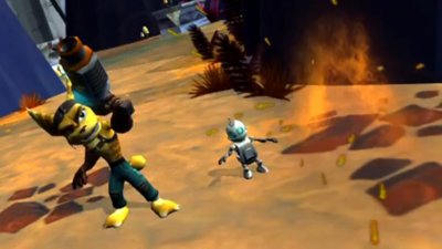 Gameplay screenshot from Ratchet & Clank: Size Matters