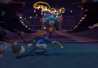 Gameplay screenshot from Sly Cooper and the Thievius Racoonus