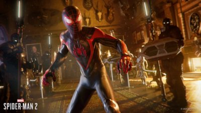 Capture d'écran de Marvel's Spider-Man 2 – Miles et le chasseur 